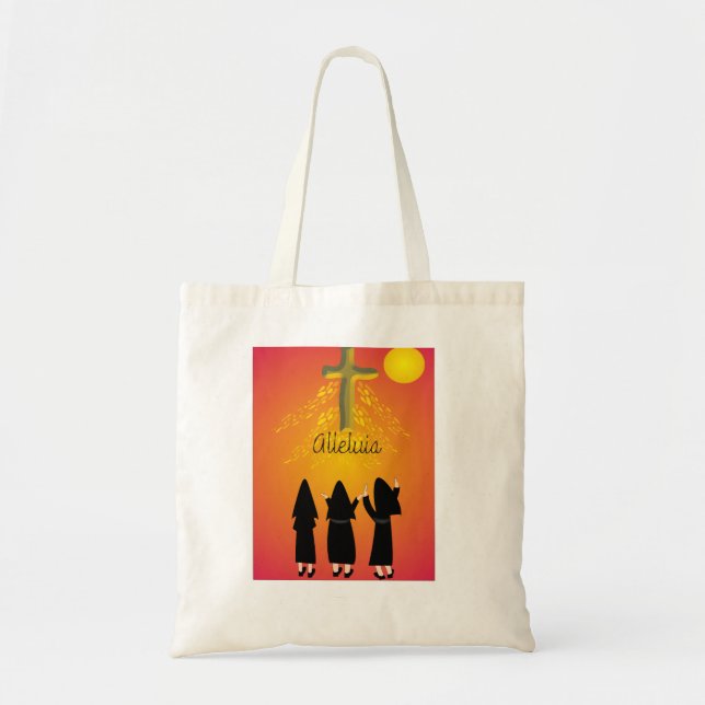 Bolso De Tela Regalos religiosos católicos de la "aleluya" (Frente)