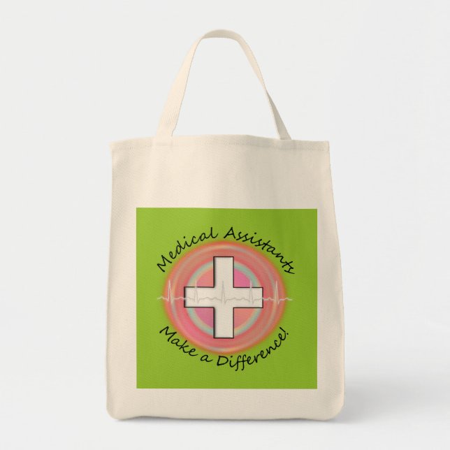 Bolso De Tela Regalos únicos del auxiliar médico (Frente)