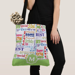 Bolso De Tela Regalos Únicos Y Especiales De Fiesta De 50 Años