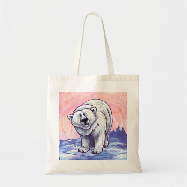 Bolso De Tela Regalos y accesorios de oso polar (Frente)