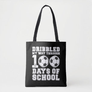 Bolso De Tela Regateé mi camino a través de 100 días de fútbol e