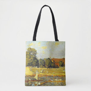 Bolso De Tela Regatta en Hampton Court Alfred Sisley Poster