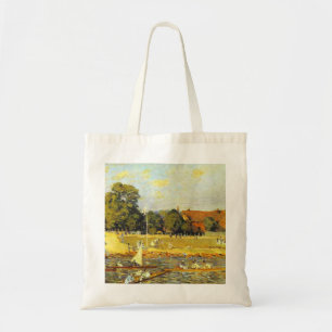Bolso De Tela Regatta en Hampton Court Alfred Sisley Poster