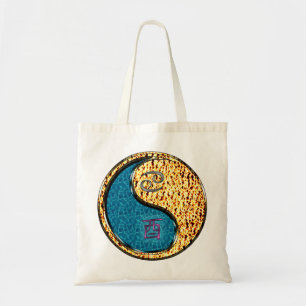 Bolso De Tela Registro de Cáncer y Fuego