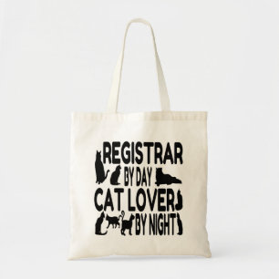Bolso De Tela Registro de Cat Lover