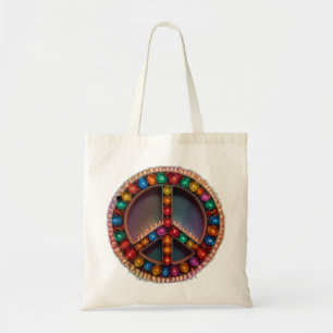 Bolso De Tela registro de paz iluminado con luces