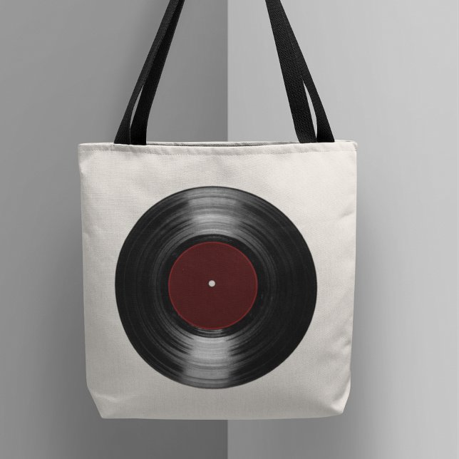 Bolso De Tela Registro de vinilo (Subido por el creador)