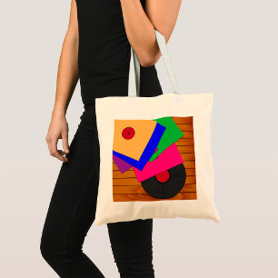 Bolso De Tela Registros de fonógrafo