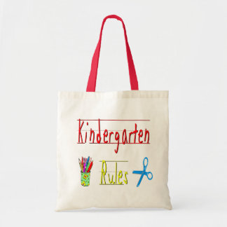 Bolso De Tela Reglas de la guardería