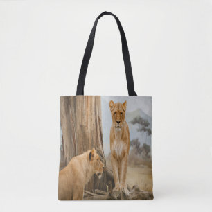 Bolso De Tela Reglas de Lioness