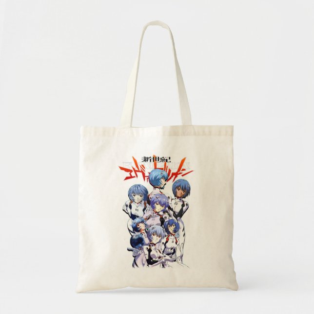 Bolso De Tela Rei Ayanami Evangelion Classic (Frente)