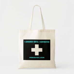 Bolso De Tela Reí hasta que aspirara