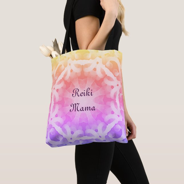 Bolso De Tela Reiki Mama (Detalle)