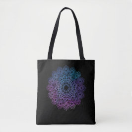 Bolso De Tela Reiki Mandala Curación Espiritual Meditación Chakr