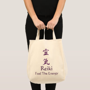 Bolso De Tela Reiki Siente La Energía
