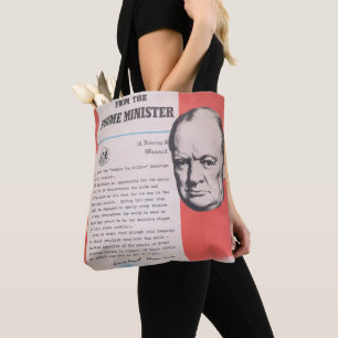 Bolso De Tela Reimpresión del poster británico en tiempos de gue