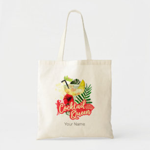 Bolso De Tela Reina de Cóctel Gallina Vintage Fiesta de Despedid