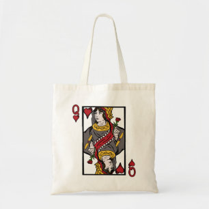 Bolso De Tela Reina de corazones