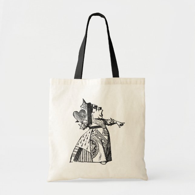 Bolso De Tela Reina de corazones (Frente)