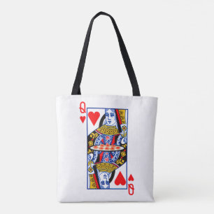 Bolso De Tela Reina de corazones