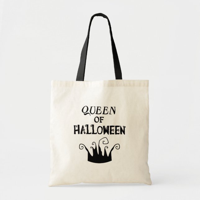 Bolso De Tela Reina de Halloween (Frente)