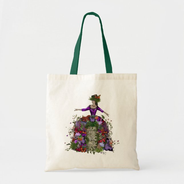 Bolso De Tela Reina de la casa de mariposas (Frente)