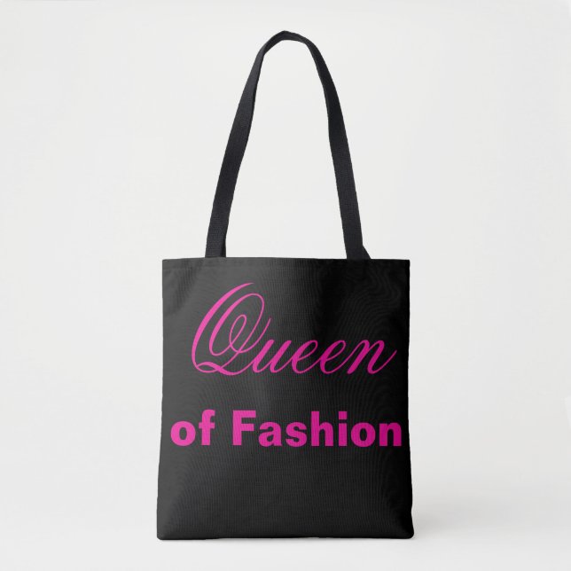 Bolso De Tela Reina de la moda (Anverso)