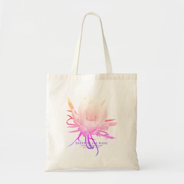 Bolso De Tela Reina de la noche (Frente)