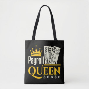 Bolso De Tela Reina de nóminas