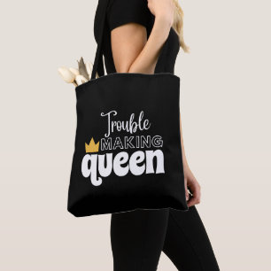 BOLSO DE TELA REINA DE PROBLEMAS