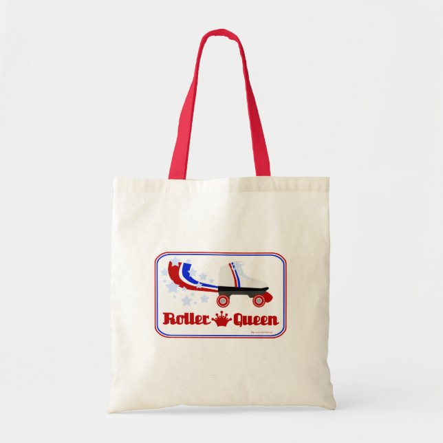 Bolso De Tela Reina de Roller (Frente)