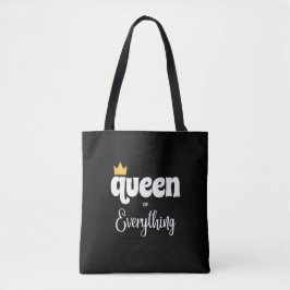 BOLSO DE TELA REINA DE TODO EL TOTE BAG