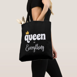 BOLSO DE TELA REINA DE TODO EL TOTE BAG