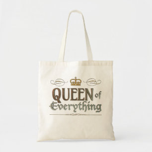 Bolso De Tela REINA de todo - Madre abuela real
