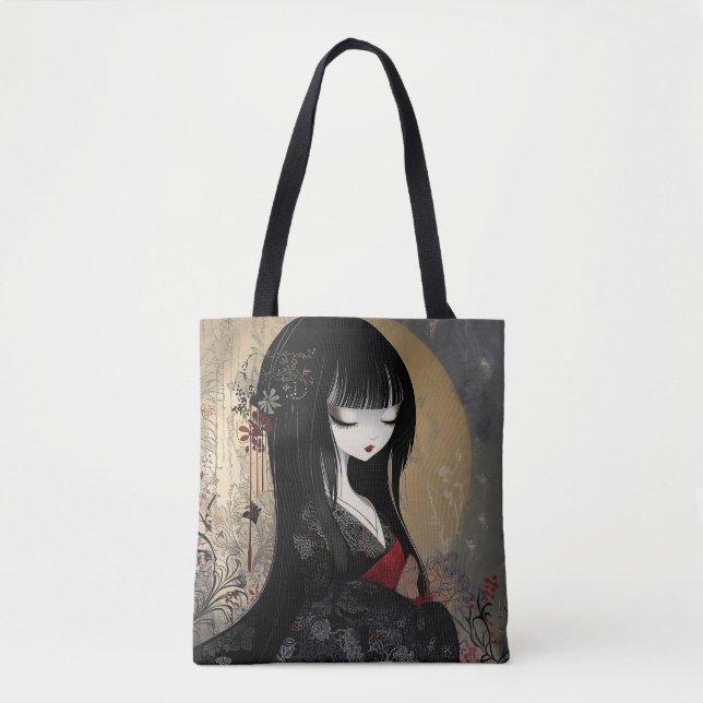 Bolso De Tela Reina del Anime de Japón (Anverso)
