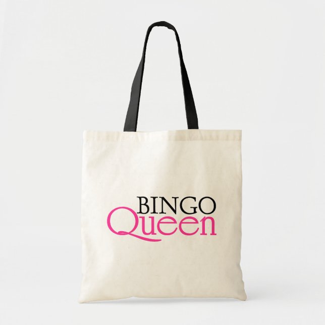 Bolso De Tela Reina del bingo (Frente)