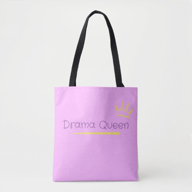 Bolso De Tela Reina del Drama (Anverso)