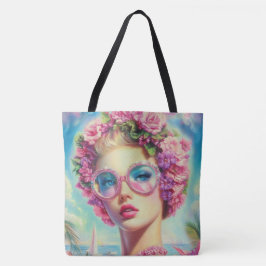 Bolso De Tela Reina del glamour tropical