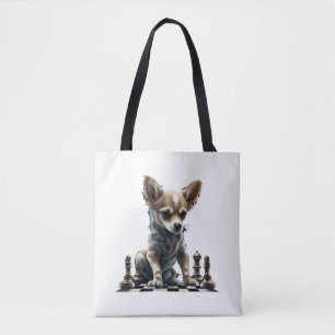 Bolso De Tela Reina del tablero de ajedrez de Chihuahua