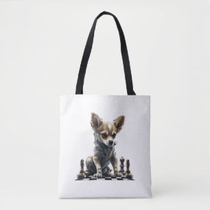 Bolso De Tela Reina del tablero de ajedrez de Chihuahua