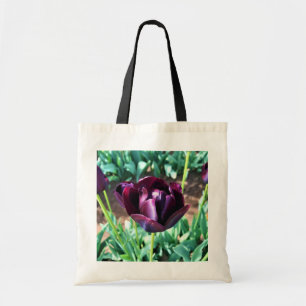 Bolso De Tela Reina del tulipán nocturno, Oregón