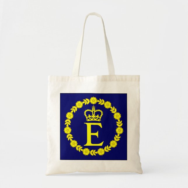 Bolso De Tela Reina Elizabeth (Frente)