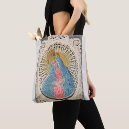 Bolso De Tela Reina Madonna del cielo en la encaje