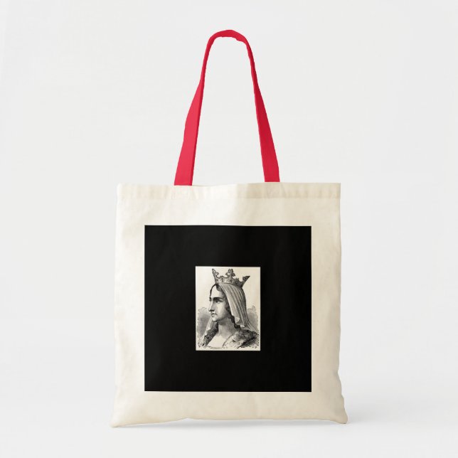 Bolso De Tela Reina medieval (Frente)