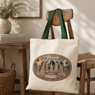 Bolso De Tela Reinas del Alma del Océano Arte inspirado en el oc