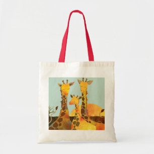 Bolso De Tela Reino de la jirafa en África