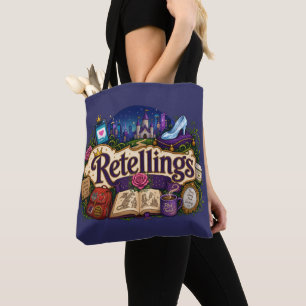 Bolso De Tela Reinterpretaciones, amante de los cuentos de hadas