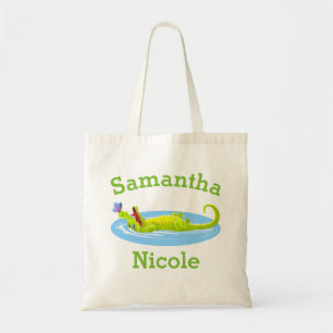 Bolso De Tela Relajación del lagarto