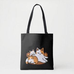 Bolso De Tela Relajando el arte del gato - 'Días de furor perezo