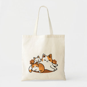 Bolso De Tela Relajando el arte del gato - 'Días de furor perezo